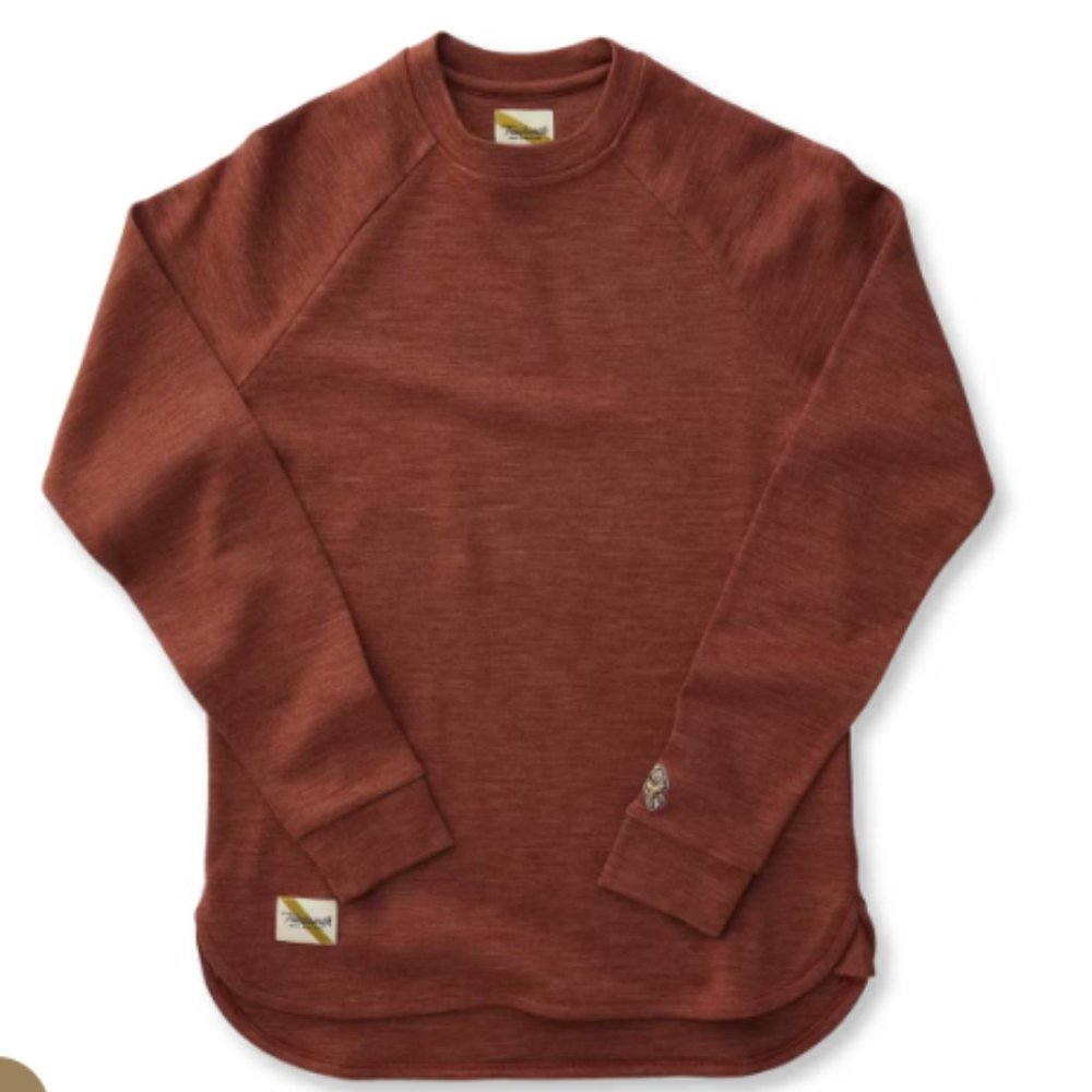 Tracksmith Downeaster Crew Maple Medium